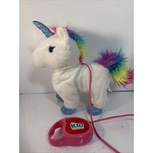 Walking Neighing Horse Plush Battery-Operated Kid Connection 12"